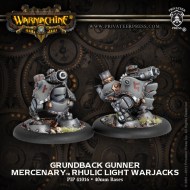 grundback gunner mercenary rhulic light warjacks